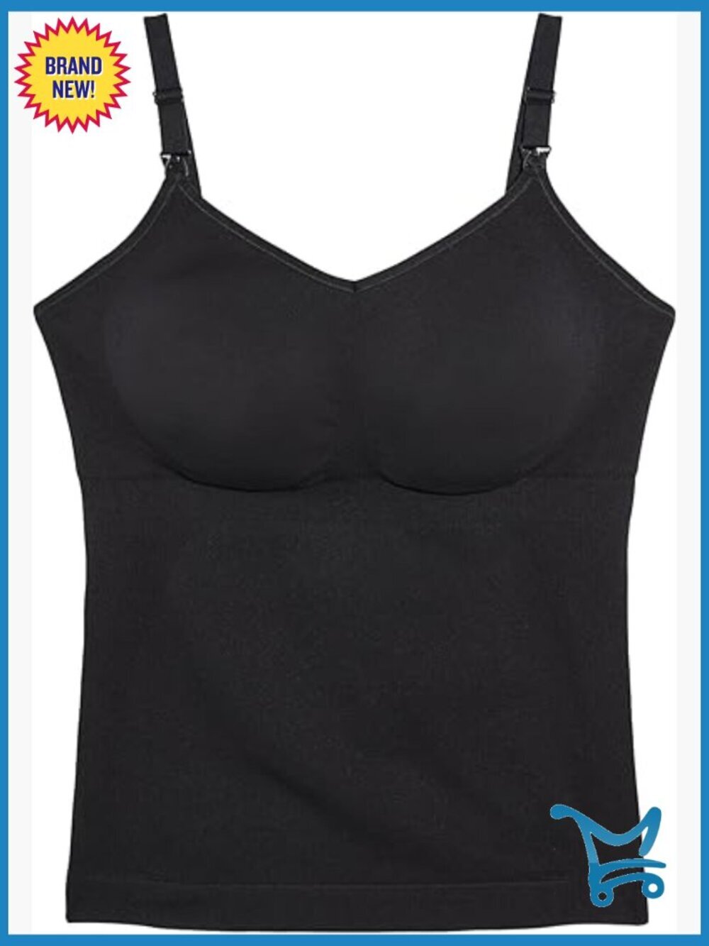 Maternity BlissFit Tank with Built-in Bra